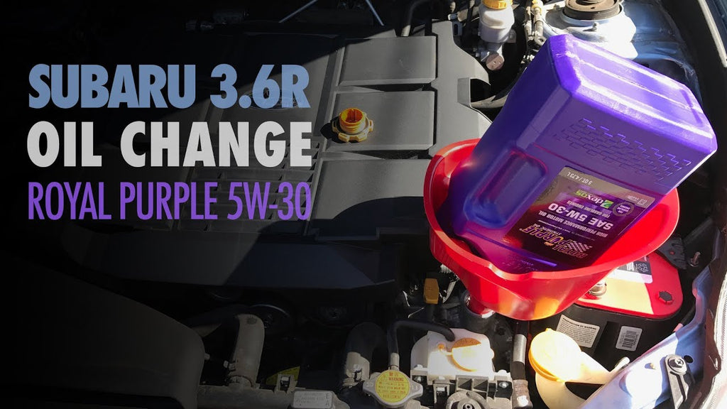2012 Subaru Outback 3.6L Oil Change