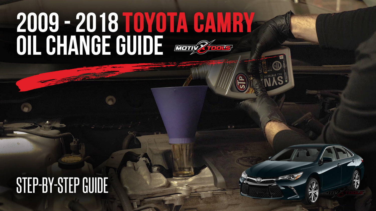Image 6: 2009-2018 Toyota Camry Oil Change Guide