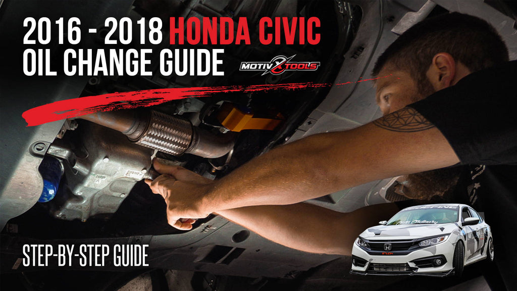 2016-2018 Honda Civic Oil Change Guide