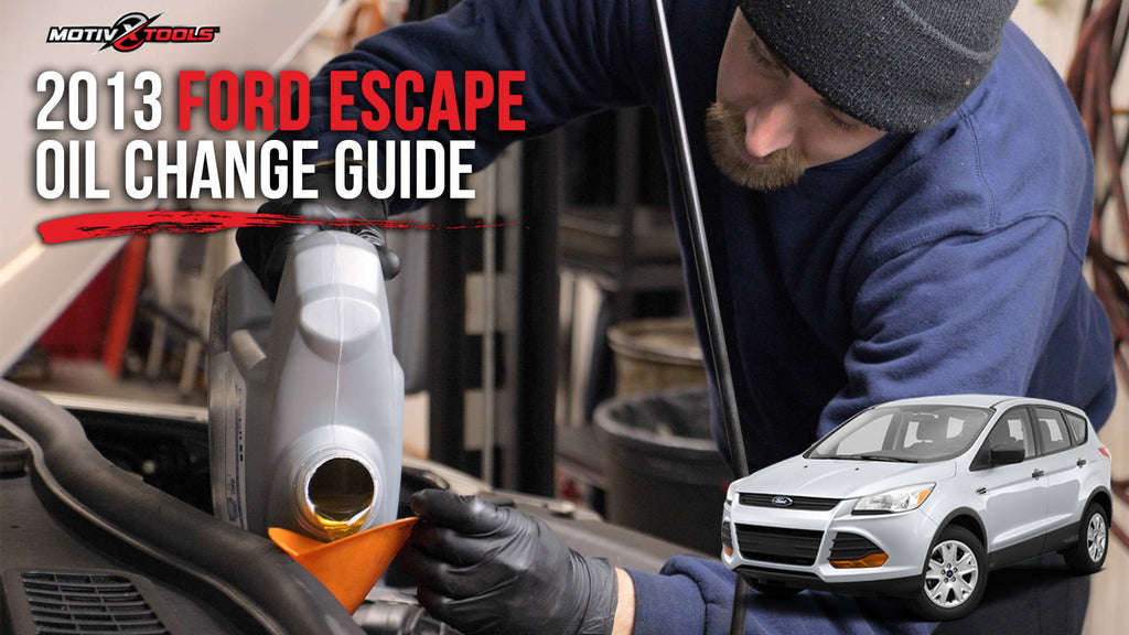 2013 Ford Escape Oil Change Guide