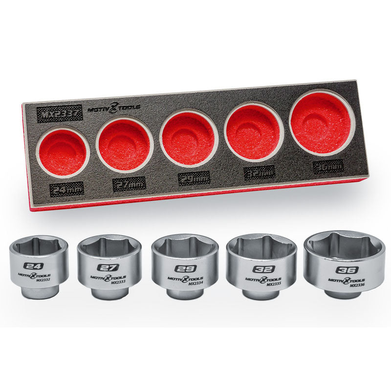 5pc Low profile Socket Set