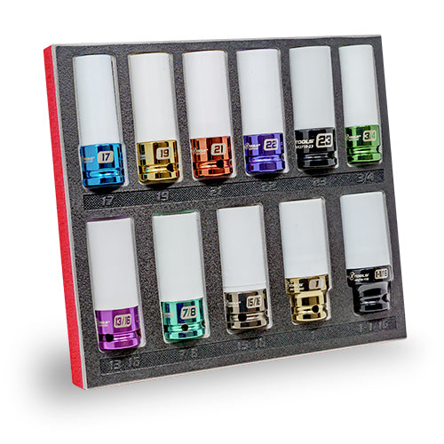 Lug Nut Wheel Socket Non Marring 11pc Set Motivx Tools