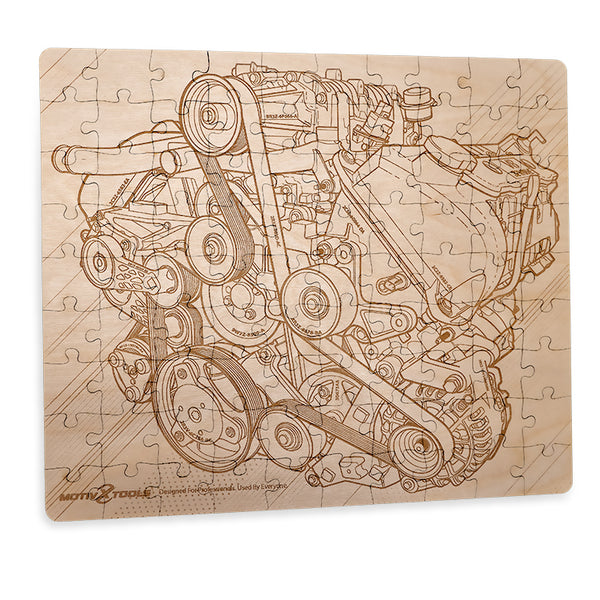 90pc Woodburned 